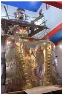NGA: Các tu sĩ Phật giáo Nga phục chế tượng Đại Phật thế kỷ 19