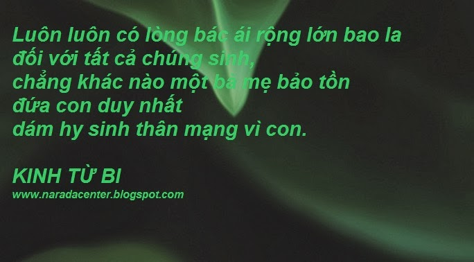 KINH TỪ BI (METTA SUTTA)