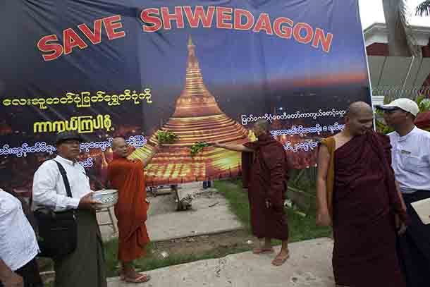 Miến Điện: Phản đối 5 dự án xây dựng gần chùa Shwedagon