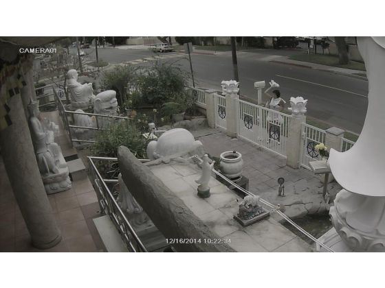 Hoa kỳ: Người phụ nữ ở Santa Ana phá hoại chùa Hương Tích hầu tòa