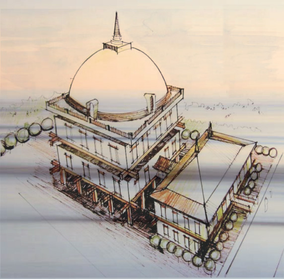 Anh: Dự án xây dựng ngôi chùa Vihara Maha lớn nhất Châu Âu