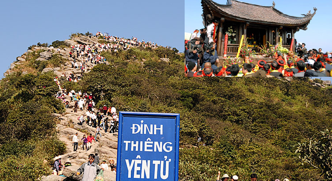Lá cờ Phật giáo lớn nhất thế giới sẽ được treo tại Yên Tử