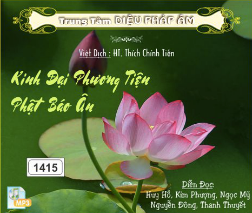 Kinh Đại Phương Tiện Phật Báo Ân  
