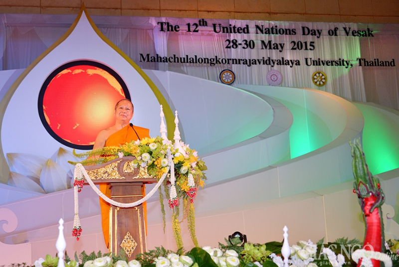 Khai mạc Đại lễ Vesak LHQ 2639 - PL 2559 - DL 2015 tại Thái Lan
