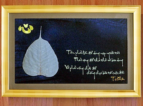 NHỮNG TÁC PHẨM NGHỆ THUẬT TỪ LÁ BỒ ĐỀ