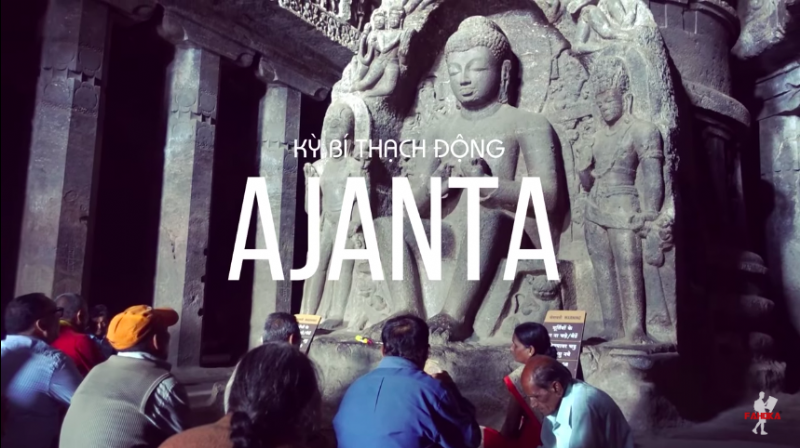 Ajanta quần thể thạch động Phật giáo vĩ đại tại Ấn Độ