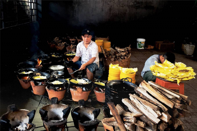 An Giang: 'Chùa bánh xèo' phục vụ bánh xèo miễn phí mỗi ngày