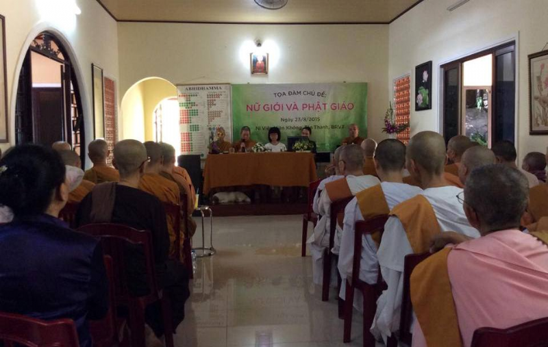 Bà Rịa: Tọa đàm 'Nữ giới và Phật giáo' tại Ni viện Viên Không