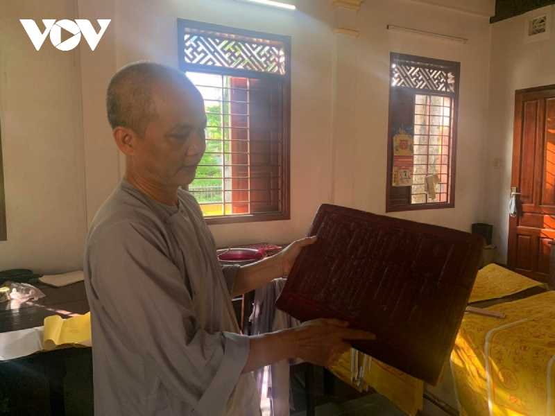 Bảo tồn mộc bản Phật giáo ở Huế