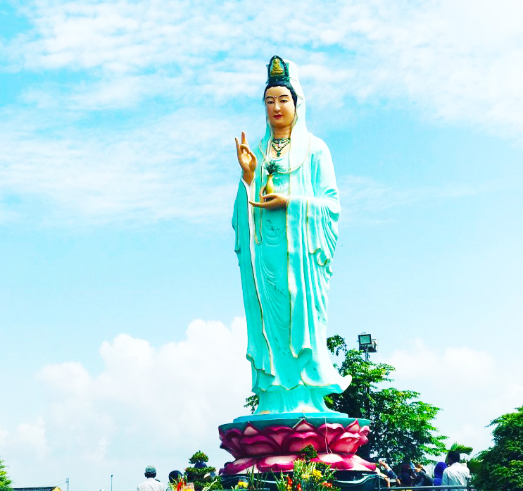 Bệnh viện đa khoa Bạc Liêu từng có nơi thờ Quan âm Phật.