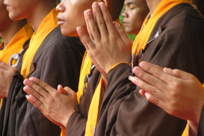 Cầu nguyện trong đạo Phật