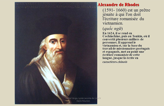 Chữ Quốc Ngữ Chữ Nuớc Ta Từ Alexandre De Rhodes Đến Trương Vĩnh Ký