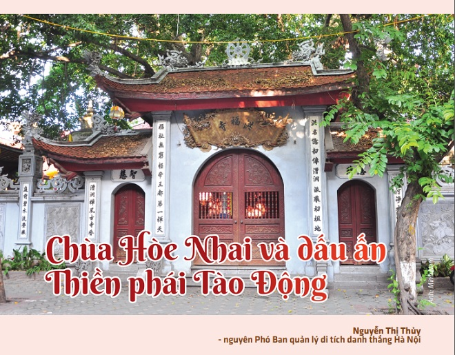 Chùa Hòe Nhai và dấu ấn Thiền phái Tào Động