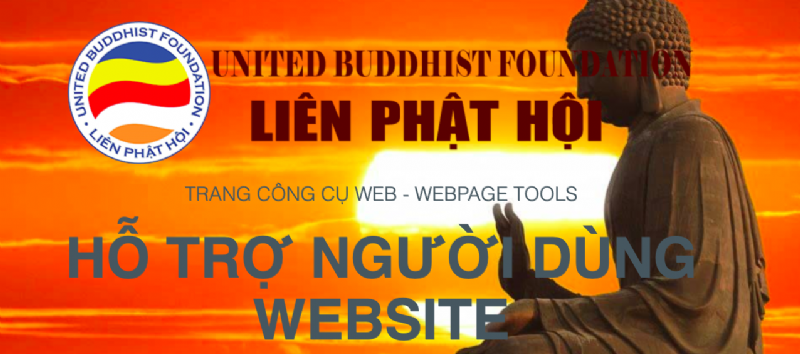 Công Bố Website Phật Giáo Hỗ Trợ Người Sử Dụng Website