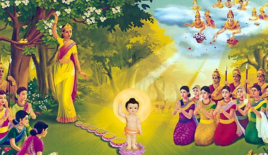 ĐẢN SINH CỦA ĐỨC PHẬT THÍCH CA