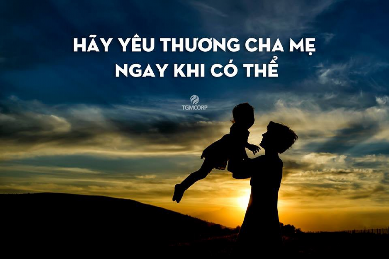 Dạy con lòng biết ơn cha mẹ là cho con đôi cánh thành công mai này