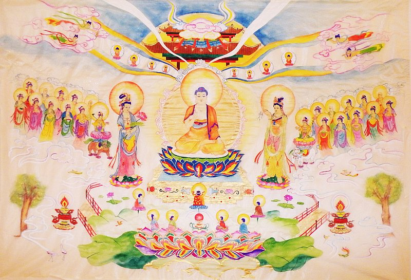 Diễn nghĩa kinh A Di Đà bản ngắn trong Phạn ngữ (P.2)