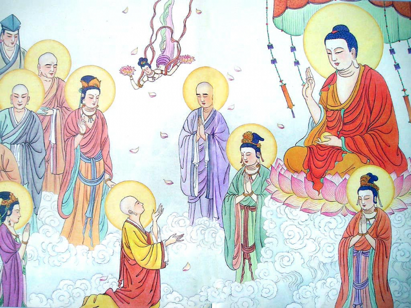 Diễn nghĩa kinh A Di Đà bản ngắn trong Phạn ngữ (P.5)