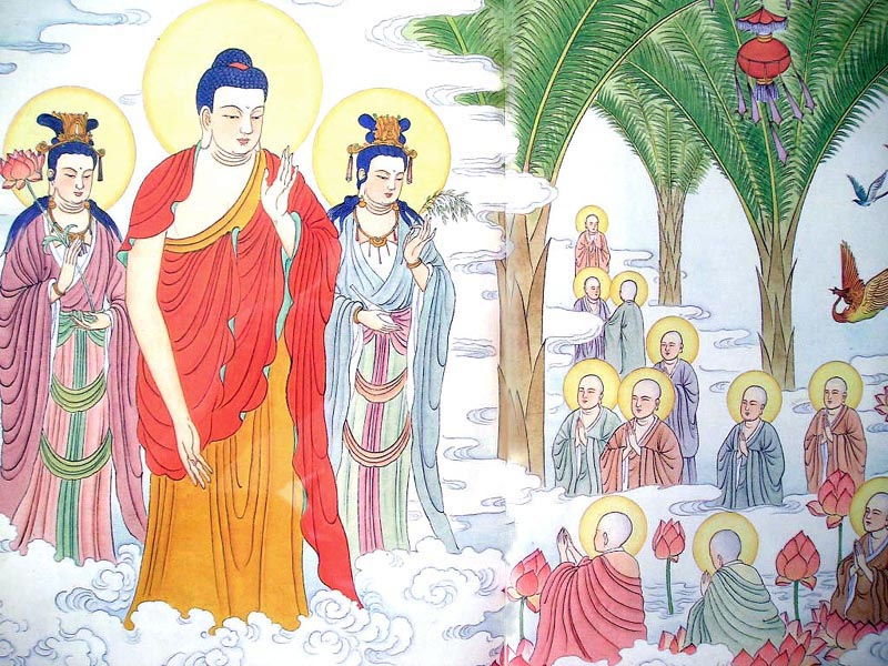 Diễn nghĩa kinh A Di Đà bản ngắn trong Phạn ngữ (P.6)