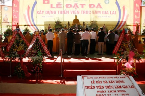 Gia Lai: Xây dựng Thiền viện Trúc Lâm