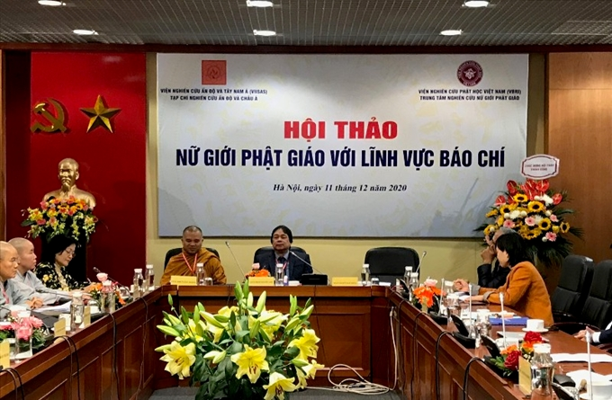 Hà Nội: Hội thảo “Nữ giới Phật giáo với lĩnh vực báo chí”.