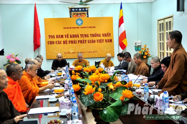 Hà Nội: Tọa đàm về việc thống nhất khóa tụng chung cho các hệ phái PGVN