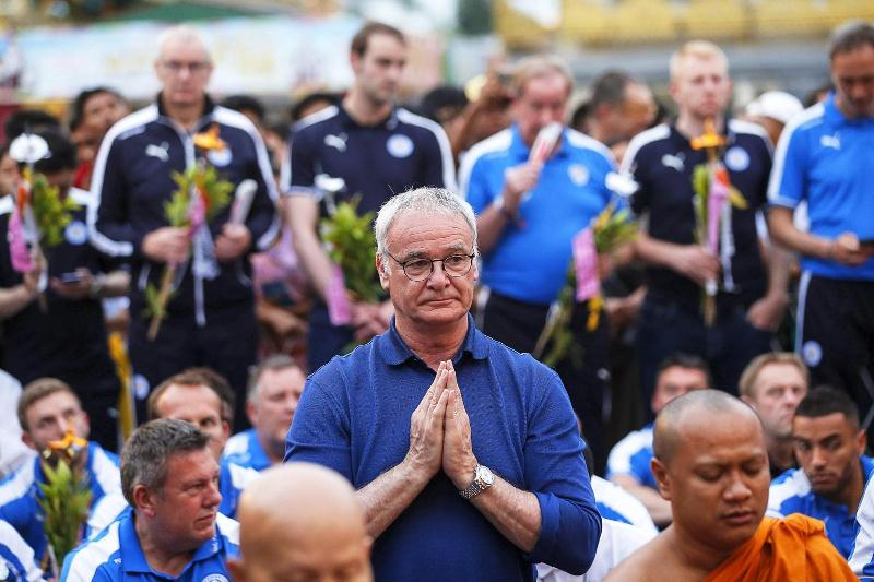 HLV Leicester Claudio Ranieri: Tôi tin vào sức mạnh tâm linh của Phật giáo