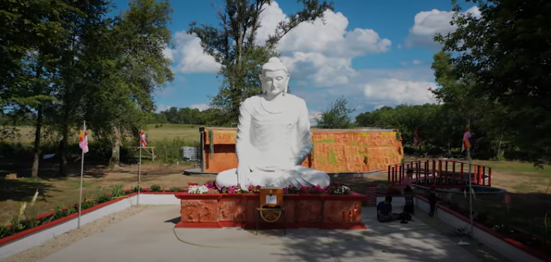 Hoa Kỳ: Khánh thành tượng Phật Thích Ca ở Iowa