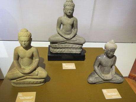 Huế: Triển lãm 'Mỹ thuật cổ Phật giáo và Hindu giáo khu vực phía Nam'.