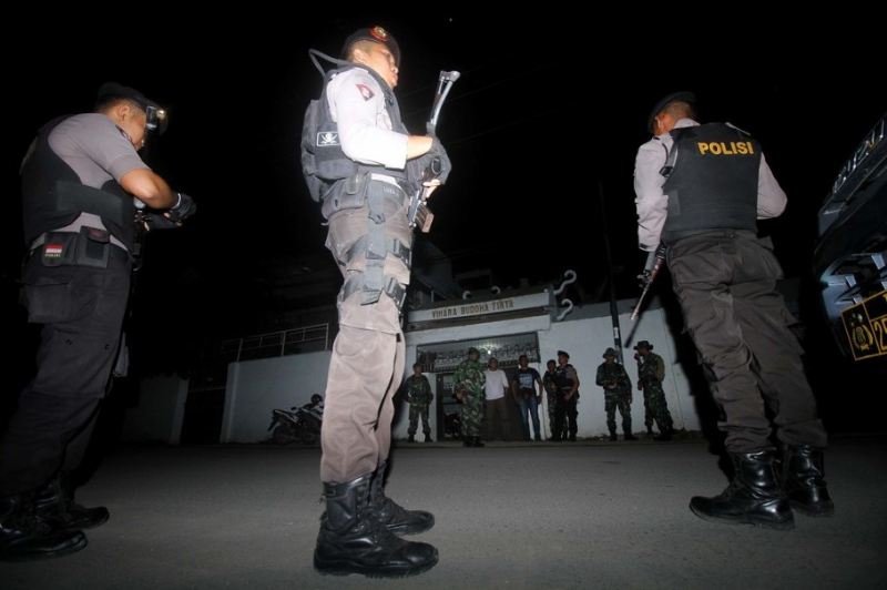 Indonesia: Bắt thêm 3 nghi can Phá chùa