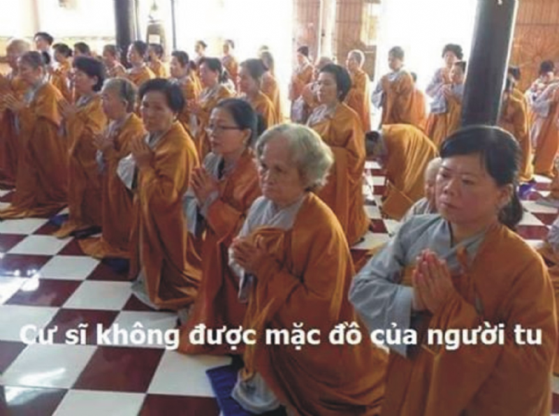Khi Phật tử tại gia đắp y Cà sa: Lợi bất cập hại