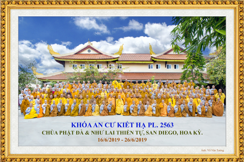 Khóa An Cư PL 2563 (2019) của Giáo Hội Phật Giáo Hoa Kỳ