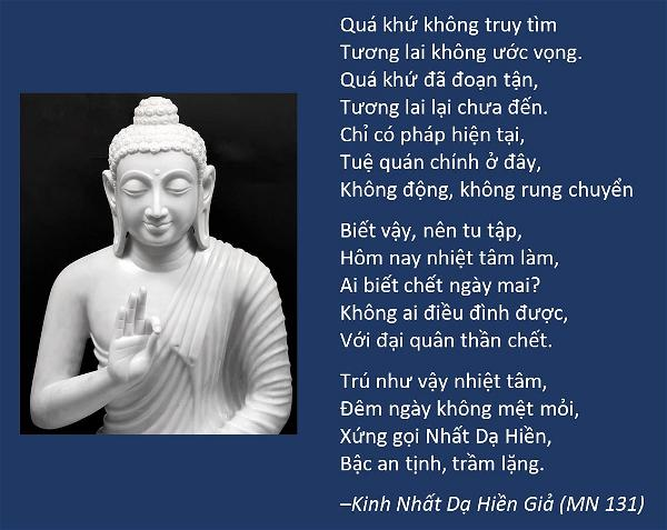 Kinh Nhất Dạ Hiền Giả và Tâm hiện tại