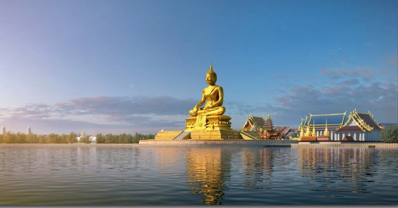 Lào: Chuẩn bị xây dựng tượng Phật cao nhất thế giới tại thủ đô Vientiane