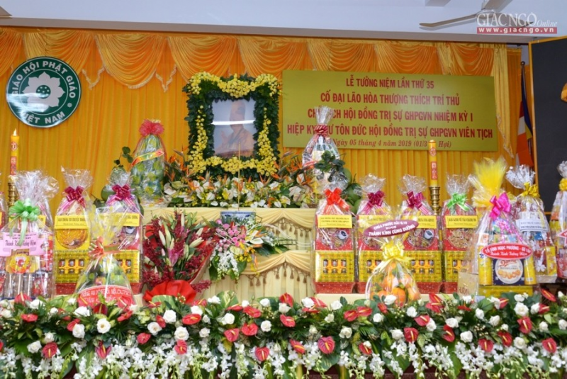 Lễ húy kỵ nhị vị nguyên Chủ tịch HĐTS GH PGVN tổ chức nội bộ