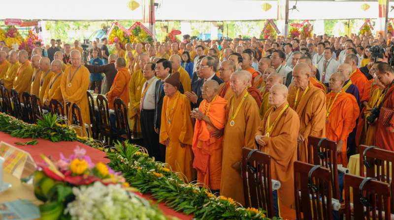Long trọng lễ kỷ niệm 35 năm thành lập Học viện Phật giáo VN tại TP Sài Gòn