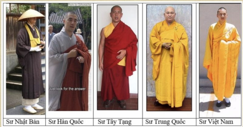Màu y bộ phái – Liên hệ nhuộm tịnh và điểm tịnh