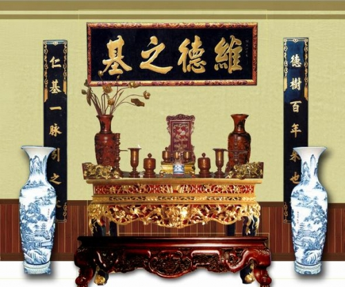 Nên bày bàn thờ gia tiên thế nào cho trang nghiêm?