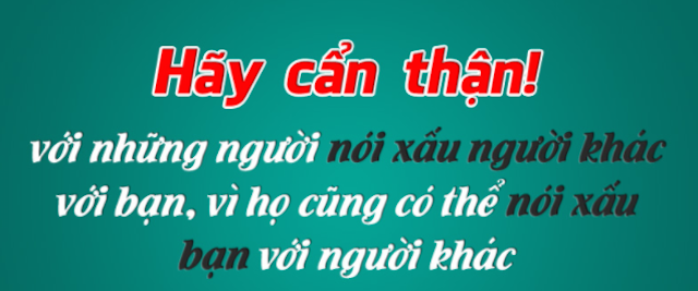 Nếu biết có người nói xấu sau lưng mình, bạn nên làm thế nào?