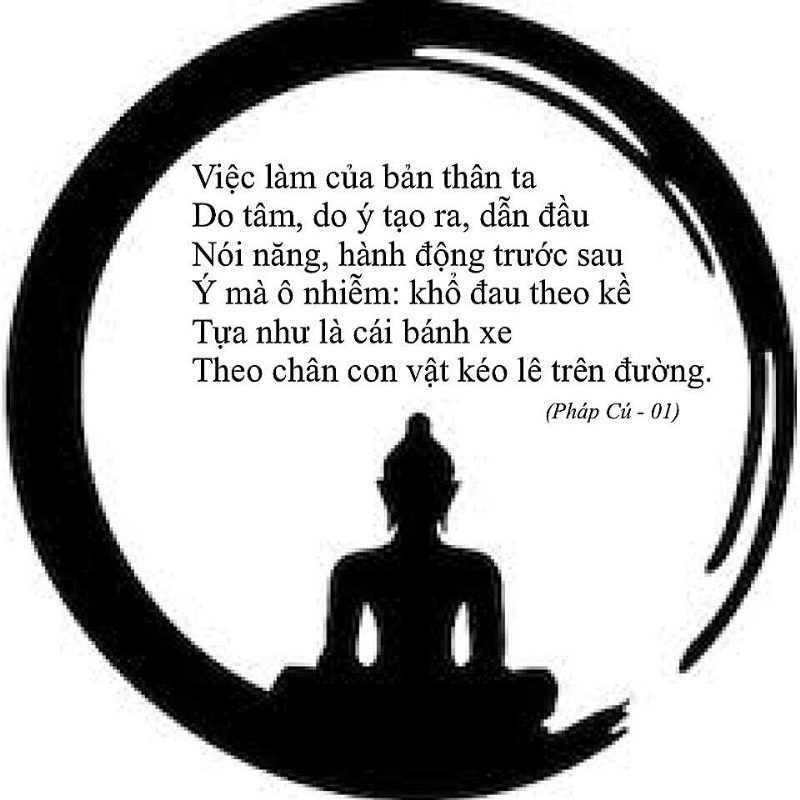 NHÂN QUẢ VÀ NGHIỆP BÁO TRONG KINH PHÁP CÚ