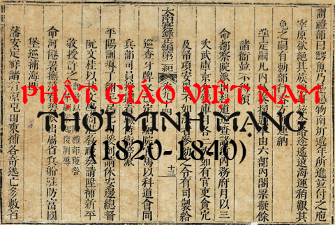 Phật Giáo Việt Nam Thời Minh Mạng (1820 – 1840)