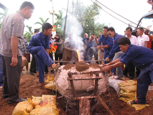 Quảng Ninh: Ngày 7/12/2015, rước tượng và an vị tượng chùa Ngọa Vân