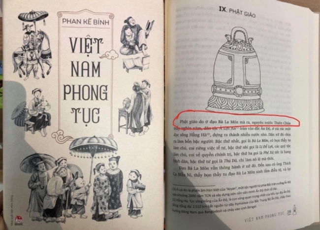 Sách 'Việt Nam phong tục' của Phan Kế Bính nhiều nhận định sai lầm về Phật giáo