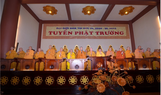 Sài gòn: Khai mạc Đại giới đàn Trí Đức PL.2559