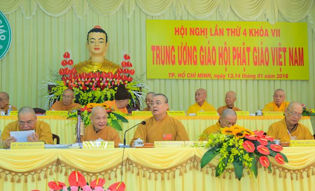 Sài Gòn: Khai mạc Hội nghị kỳ 4 khóa VII Trung ương GHPGVN