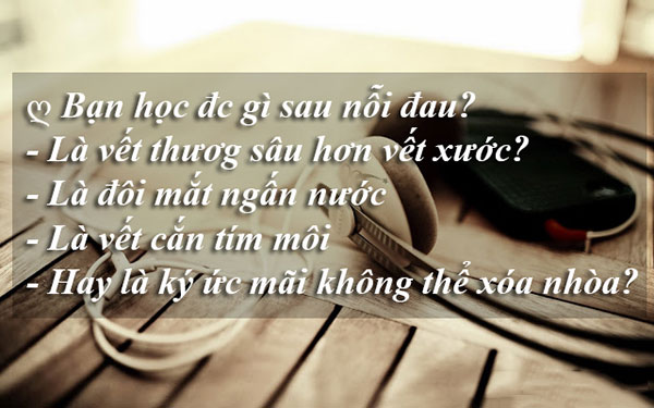 Sống không làm người khác buồn khổ