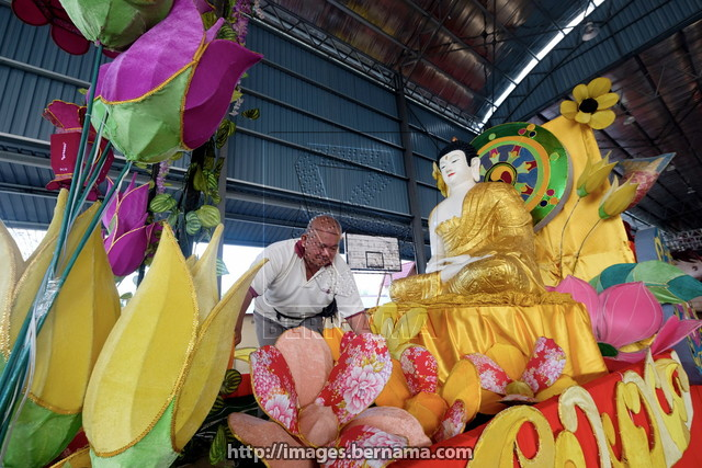 Sri Lanka Dựng Trại Phật Giáo Kỷ Niệm Vesak PL.2562 - DL 2018 ở Malaysia