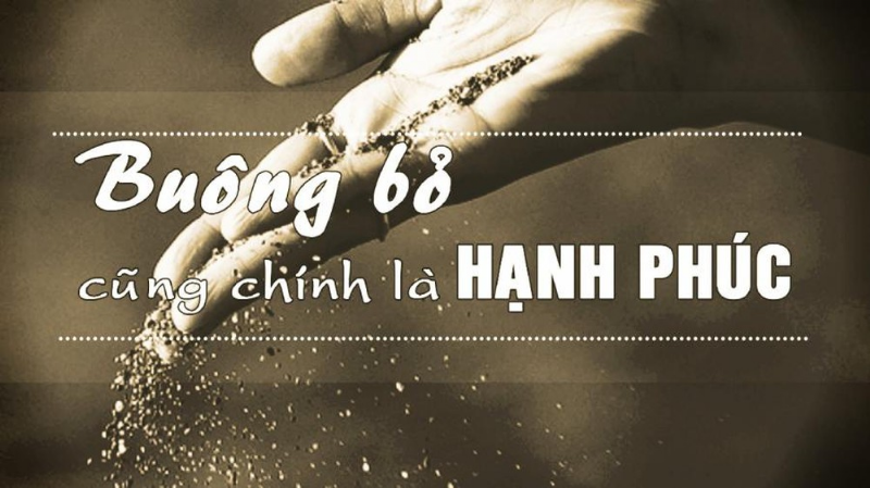 Tâm buông bỏ, cuộc đời có thể an trú giữa bình yên