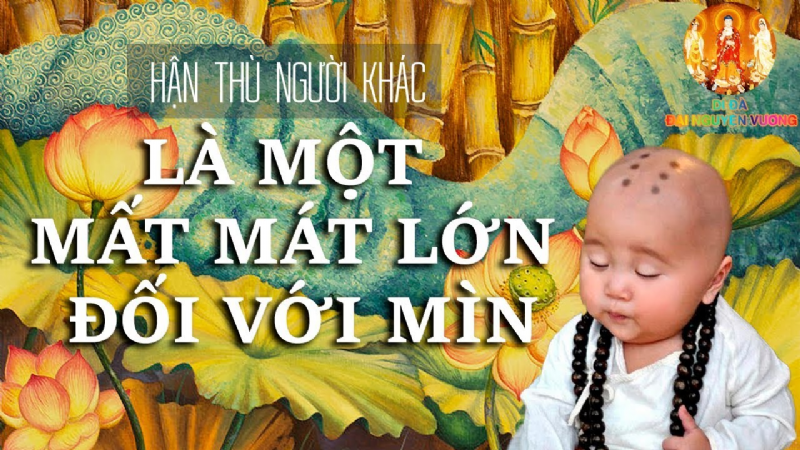 Tha thứ để hóa giải oán thù