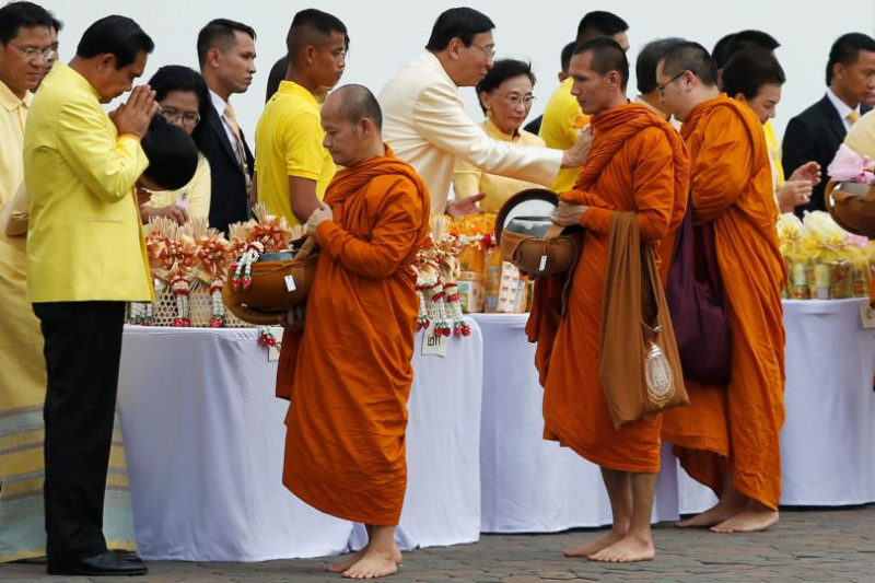 Thái Lan: 770 nhà sư chủ trì kỷ niệm 70 năm trị vì của Quốc vương Bhumibol